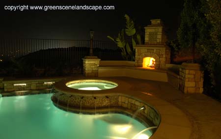 Wine Bottle Fiber Optic Countertop